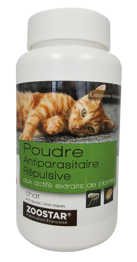 poudre anti puce chien