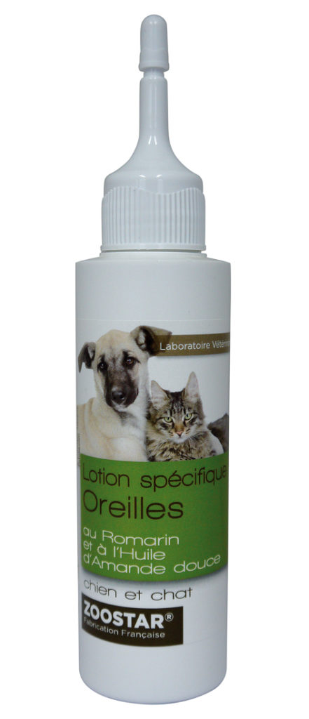 Lotion oreilles chien et chat ZOOSTAR